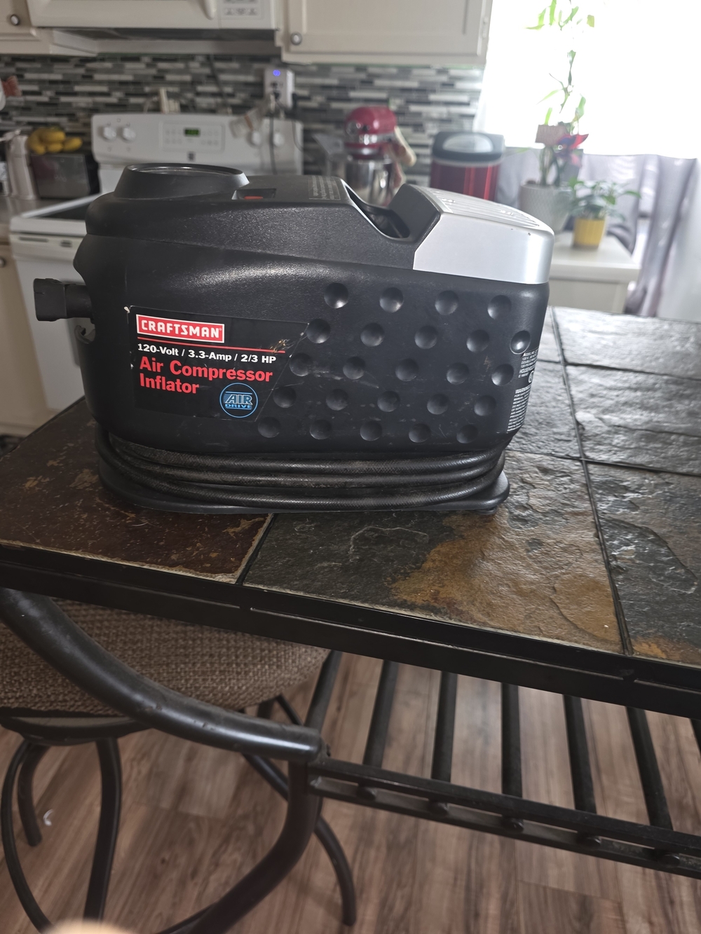 Craftsman Portable Air Compressor Inflator - Black